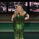Jennifer Coolidge accepts the award for Outstanding Supporting Actress In A Limited Or Anthology Series Or Movie for The White Lotus